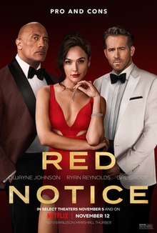 Netflix original movie Red Notice